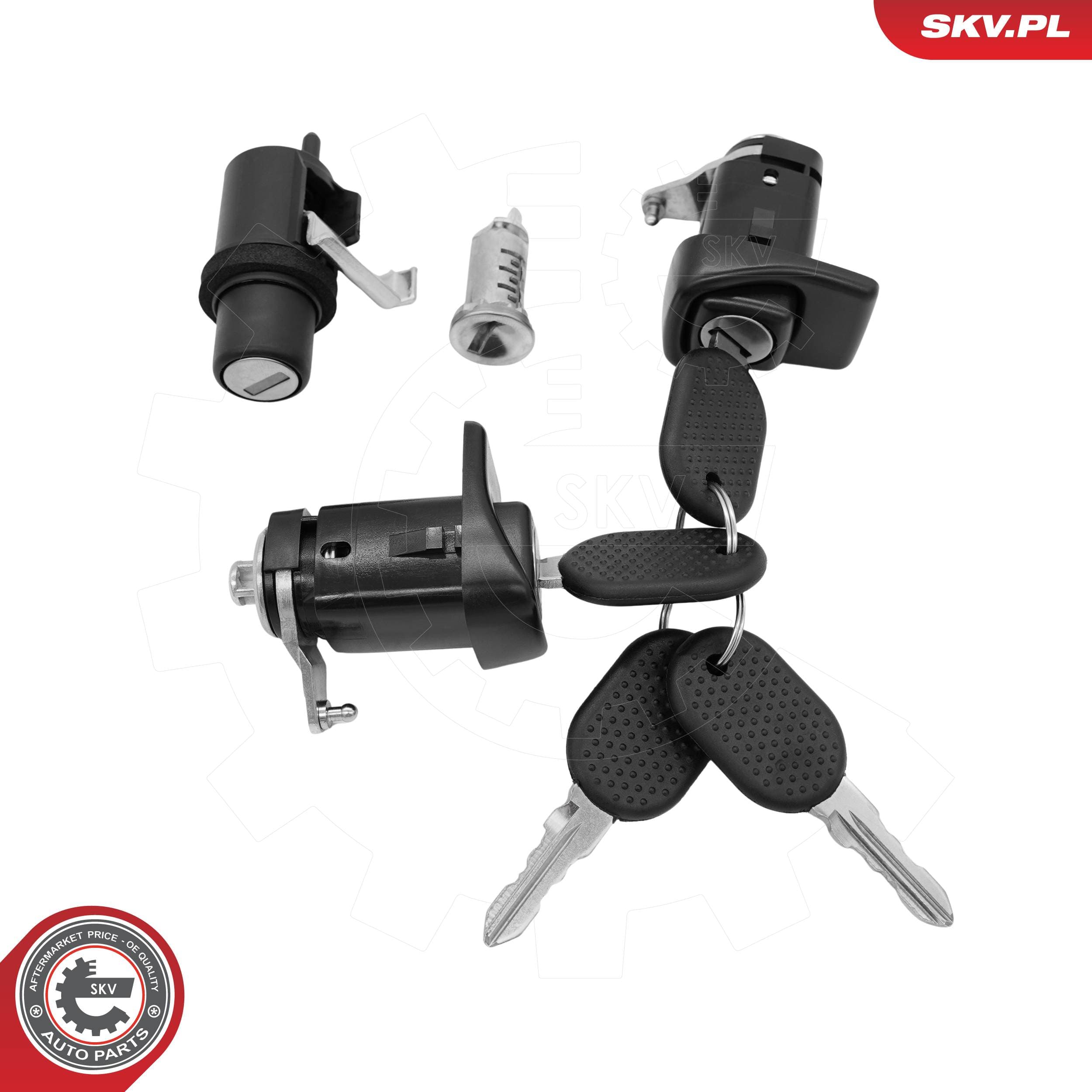 Image of Set di inserti per serratura porta ; FIAT Panda ; 7654911
