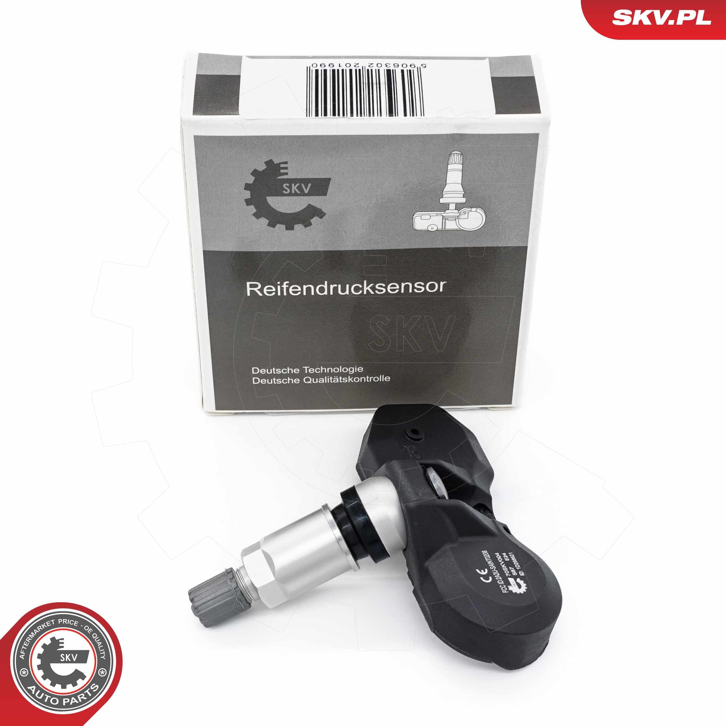 Image of Sensor de presión de neumáticos ; AUDI A4 A6 VW Touareg Phaeton  ; 7PP907275G