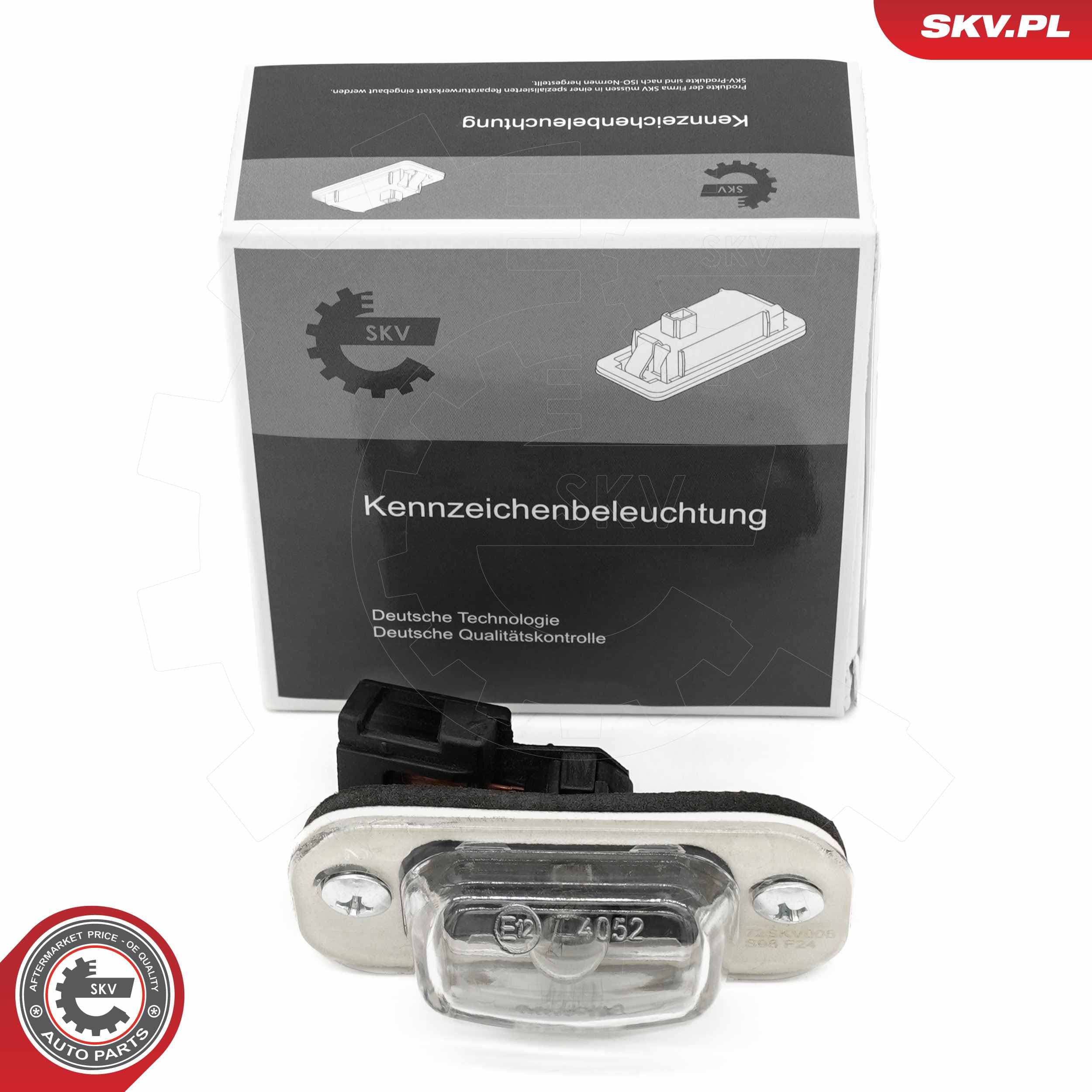 Image of Iluminación de la matrícula ; VW Golf III Polo Polo III  ; 1H6943021