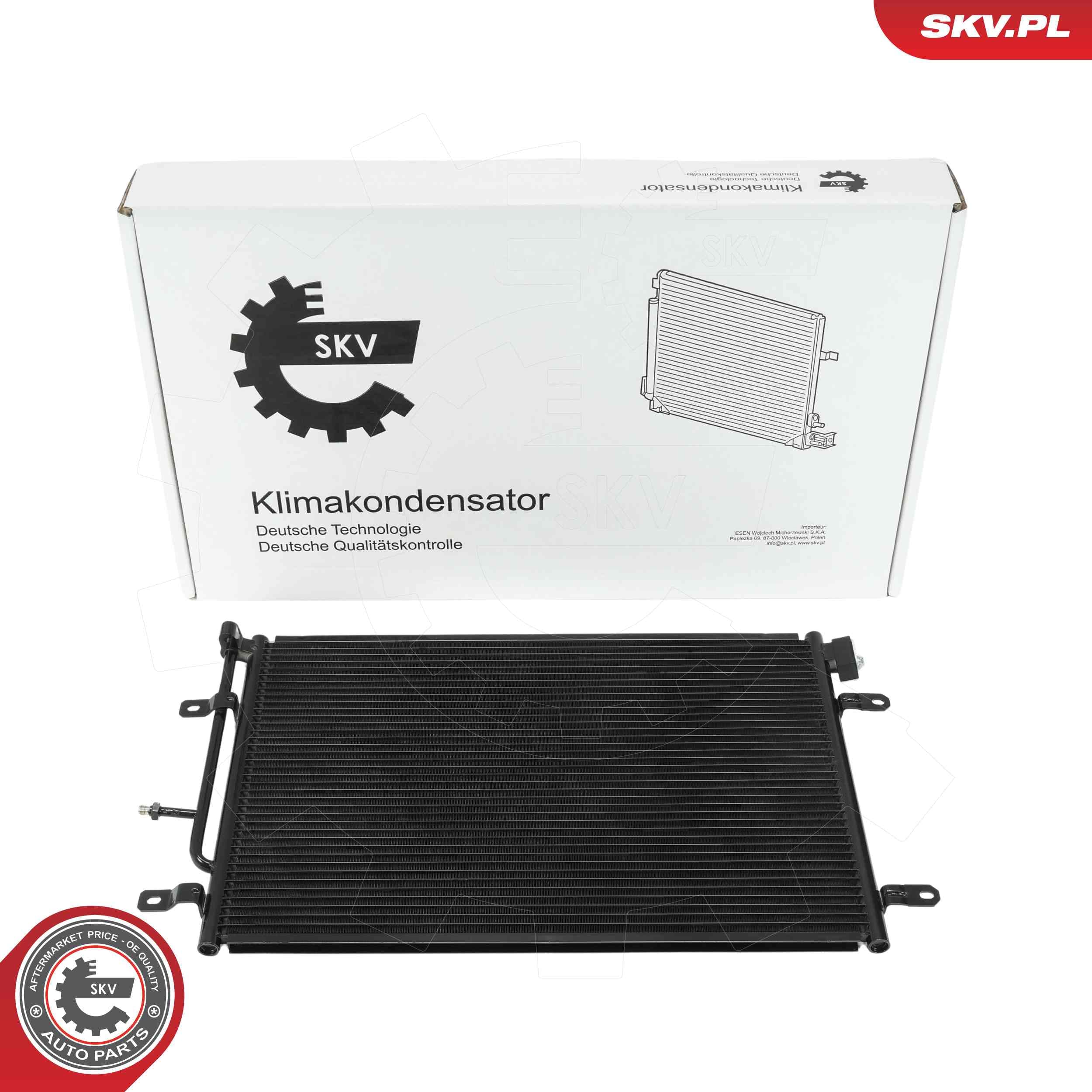 Image of Chłodnica klimatyzacji ; AUDI A4 B6 B7 SEAT Exeo ; 8E0260403H