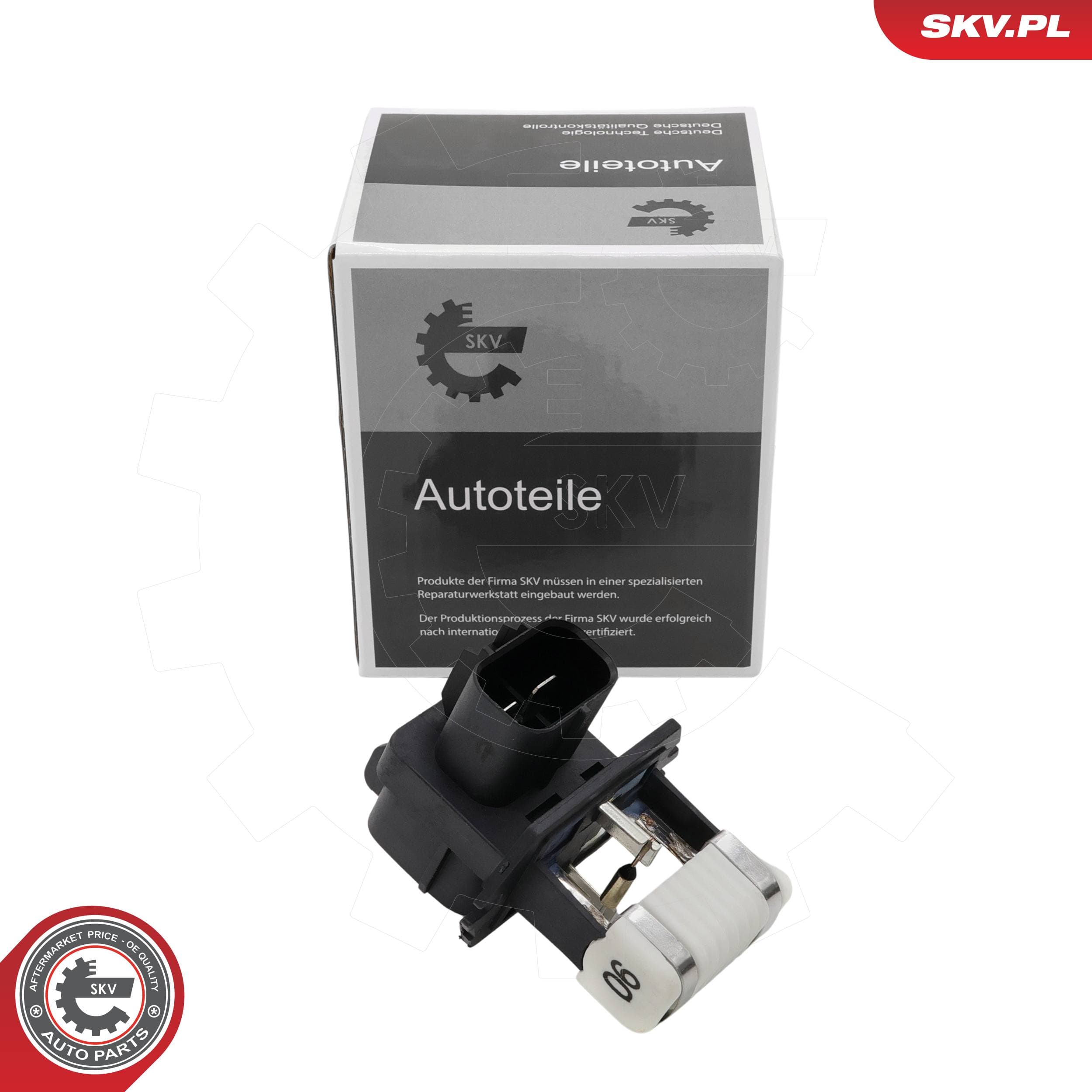 Image of Resistencia de refrigeración del motor ; HYUNDAI Santa Fe III ix35 KIA Soul I Sportage IV ; 25385-1U000