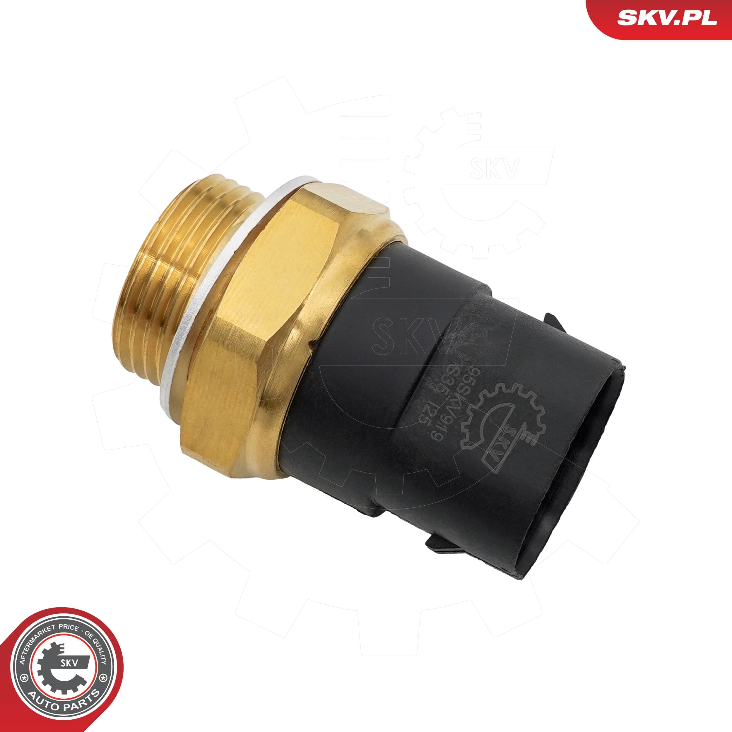 Image of Interruptor del ventilador del radiador ; AUDI A2 A3 A4 A6 A8 TT FORD Galaxy I SEAT Alhambra Ibiza Leon SKODA Fabia Octavia VW Bora ; 1H0959481B