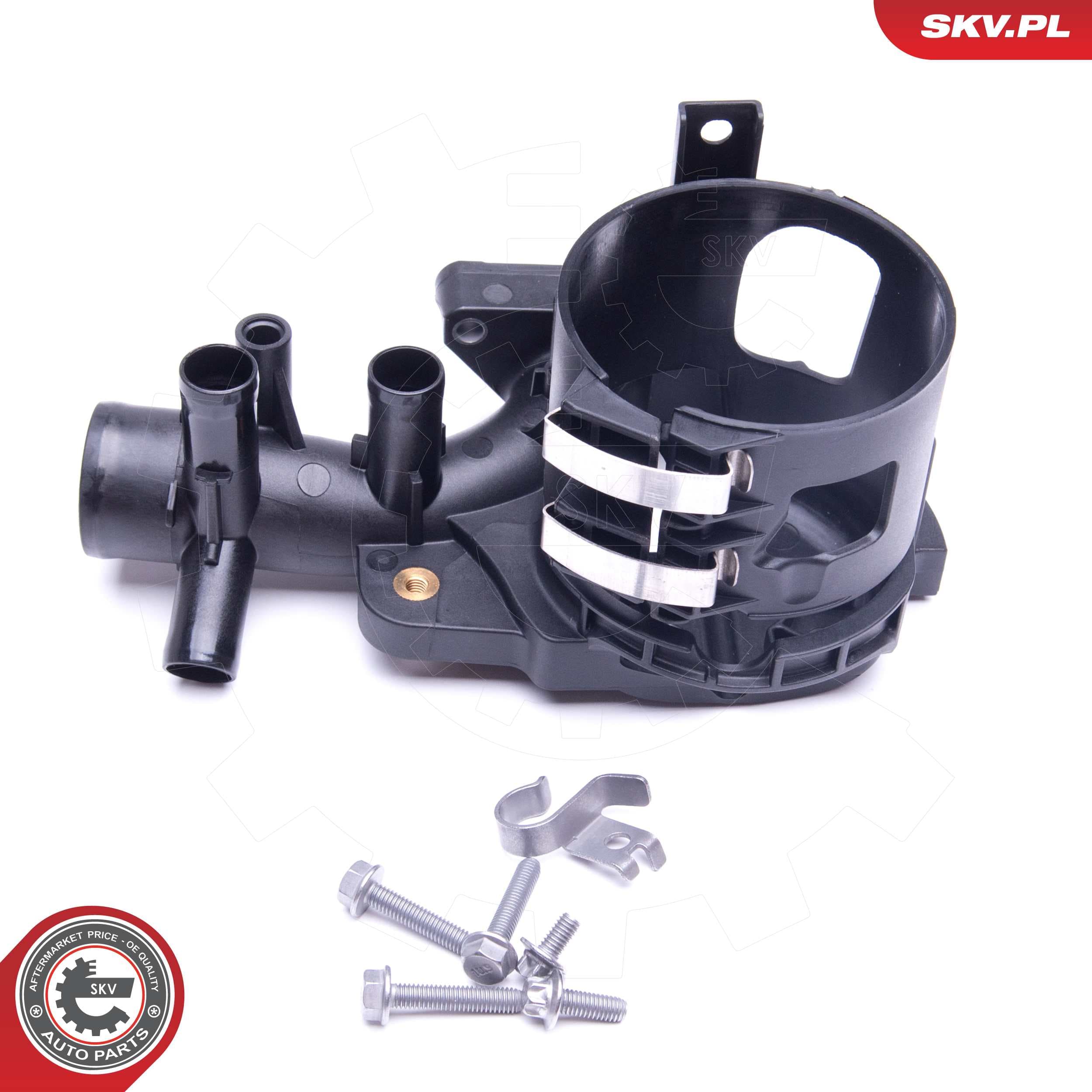 Image of Fuel filter housing ; MERCEDES-BENZ CLS C-Class E-Class S-Class SLK Sprinter Viano Vito ; 6512003900