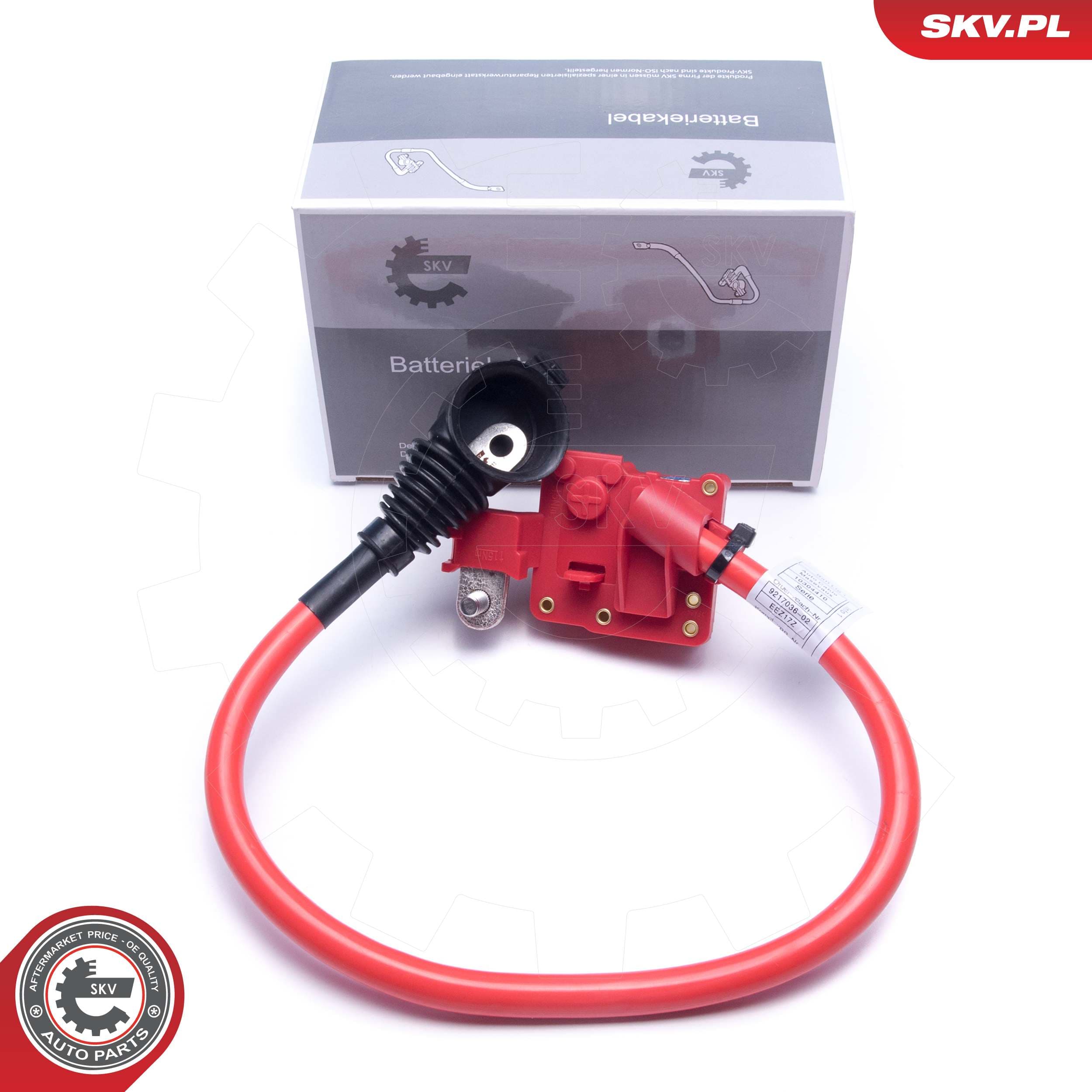 Image of Cable de batería positivo ; BMW 1 (E82) 5 (F10) 6 (F12) X5 (E70) ; 61129217036