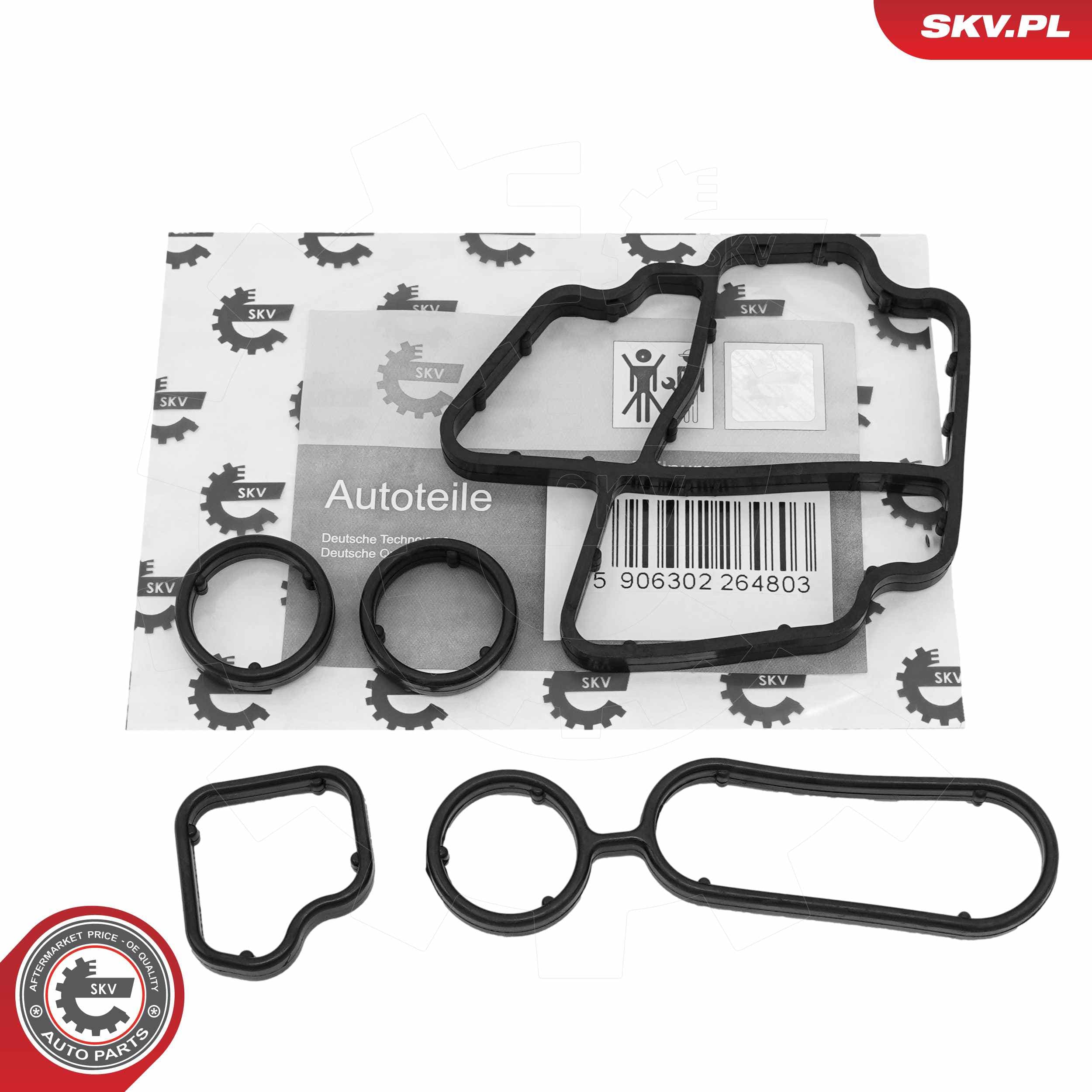 Image of Joint de filtre à huile ; AUDI SEAT SKODA VW ; 03L198441