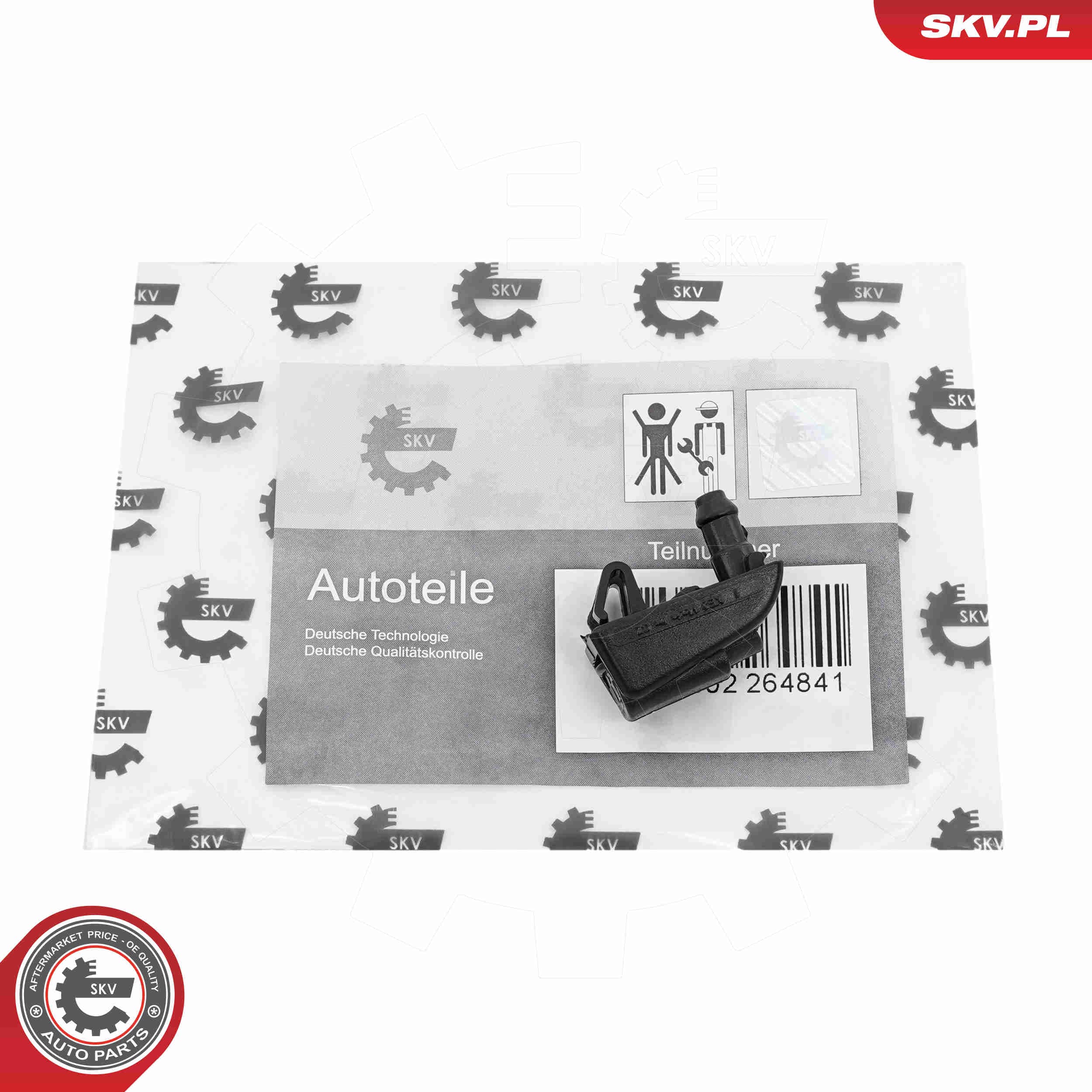 Image of Dysza spryskiwacza, czyszczenie szyb