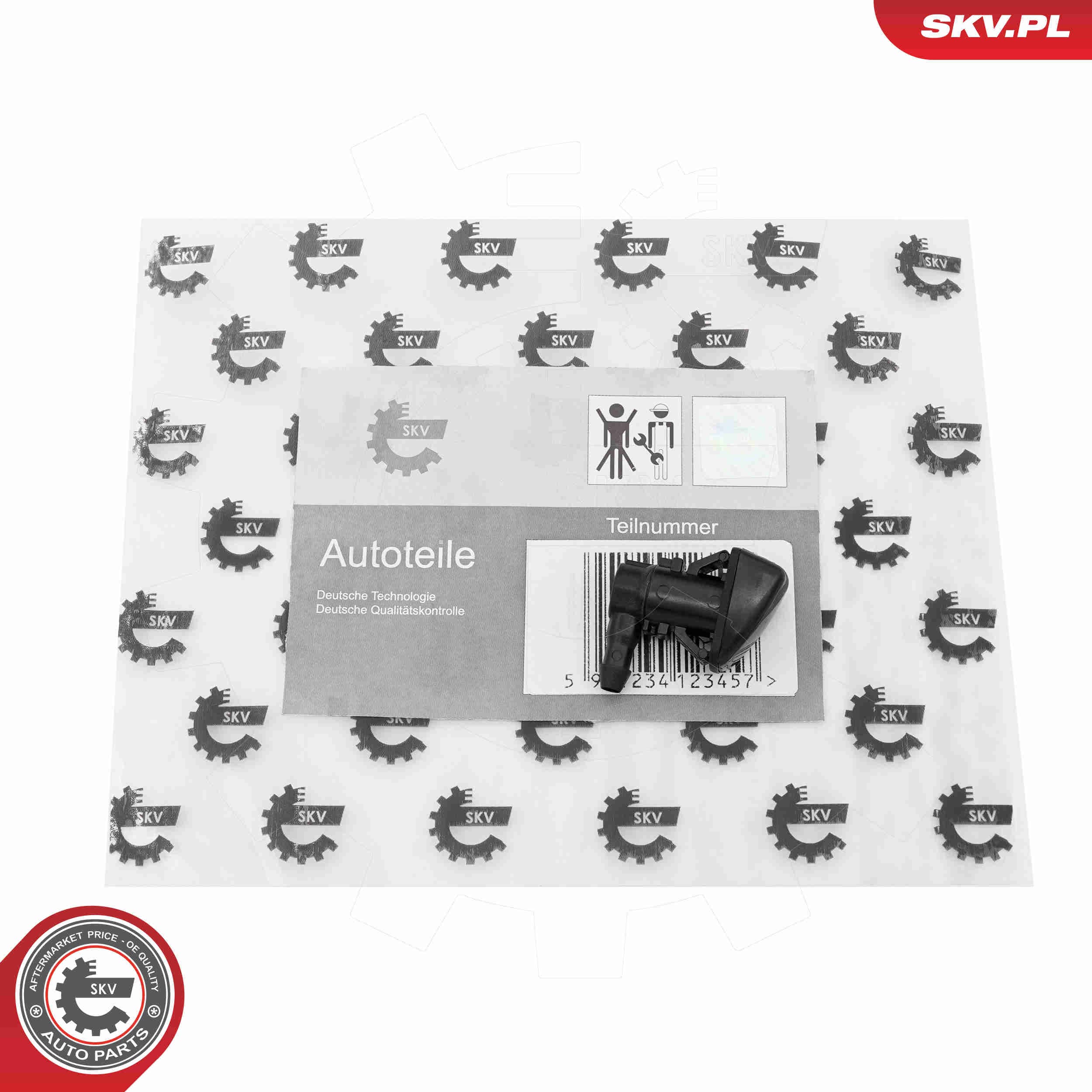 Image of Dysza spryskiwacza, czyszczenie szyb