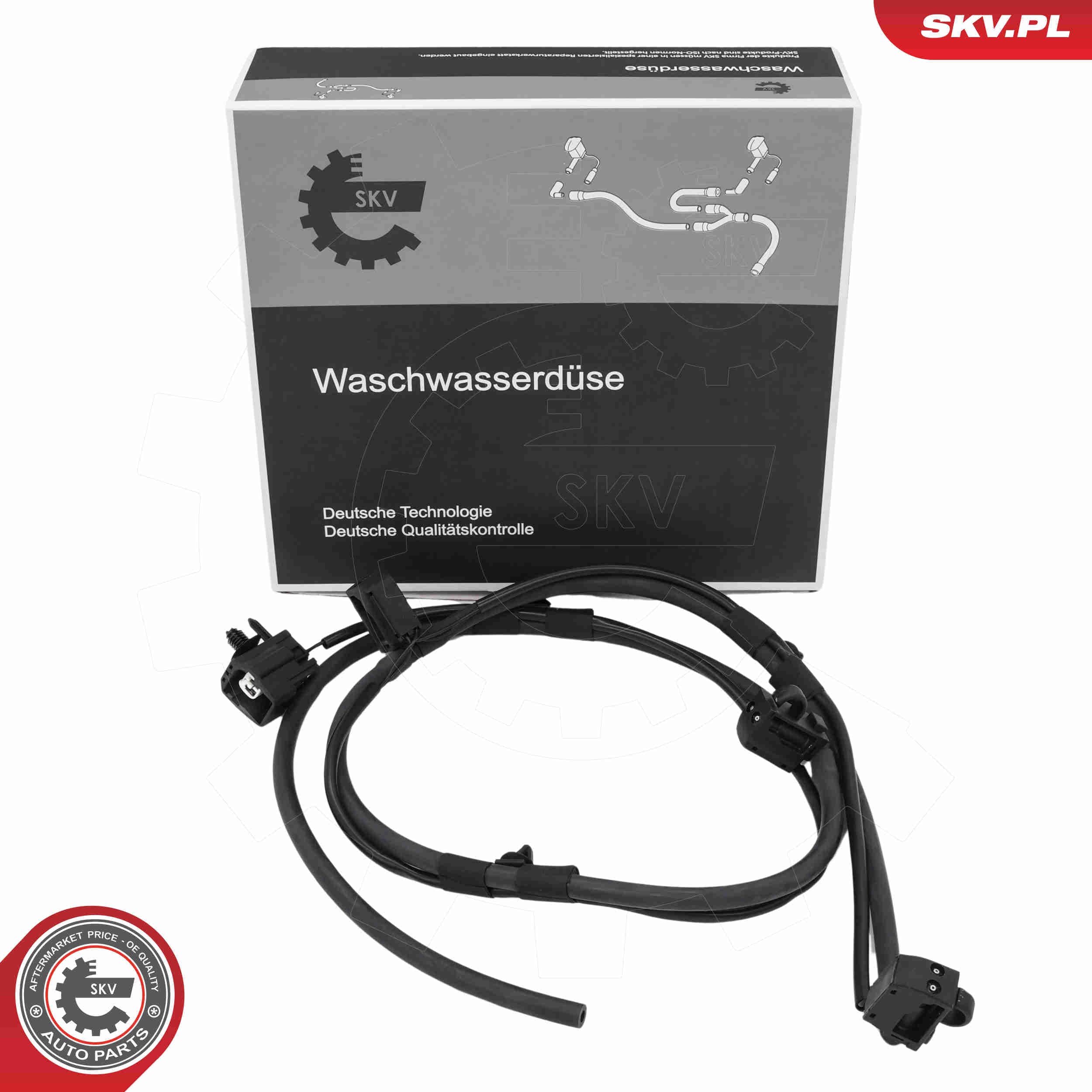 Image of Łańcuch dyszy, czyszczenie szyby