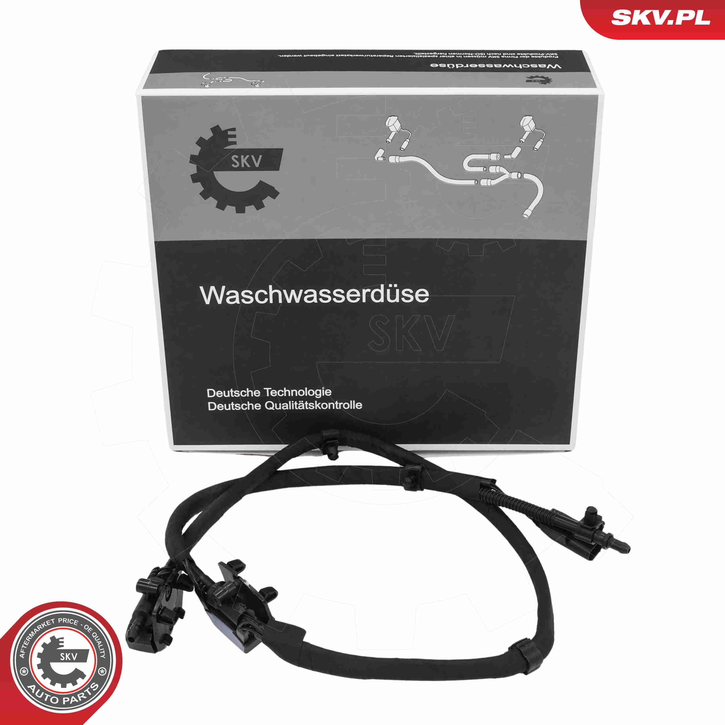 Image of Łańcuch dyszy, czyszczenie szyby