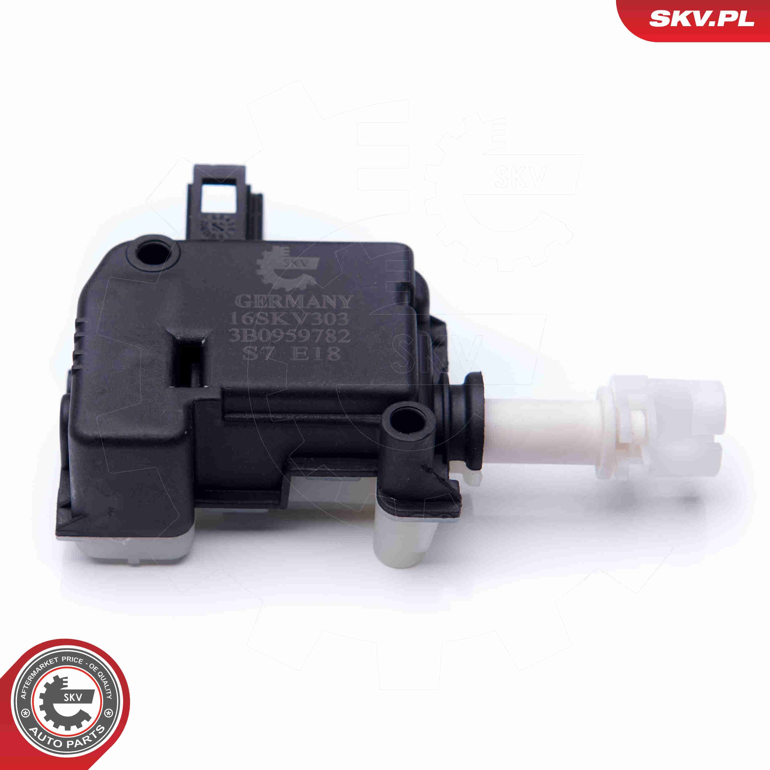 Image of Element ustalający, zamek centralny