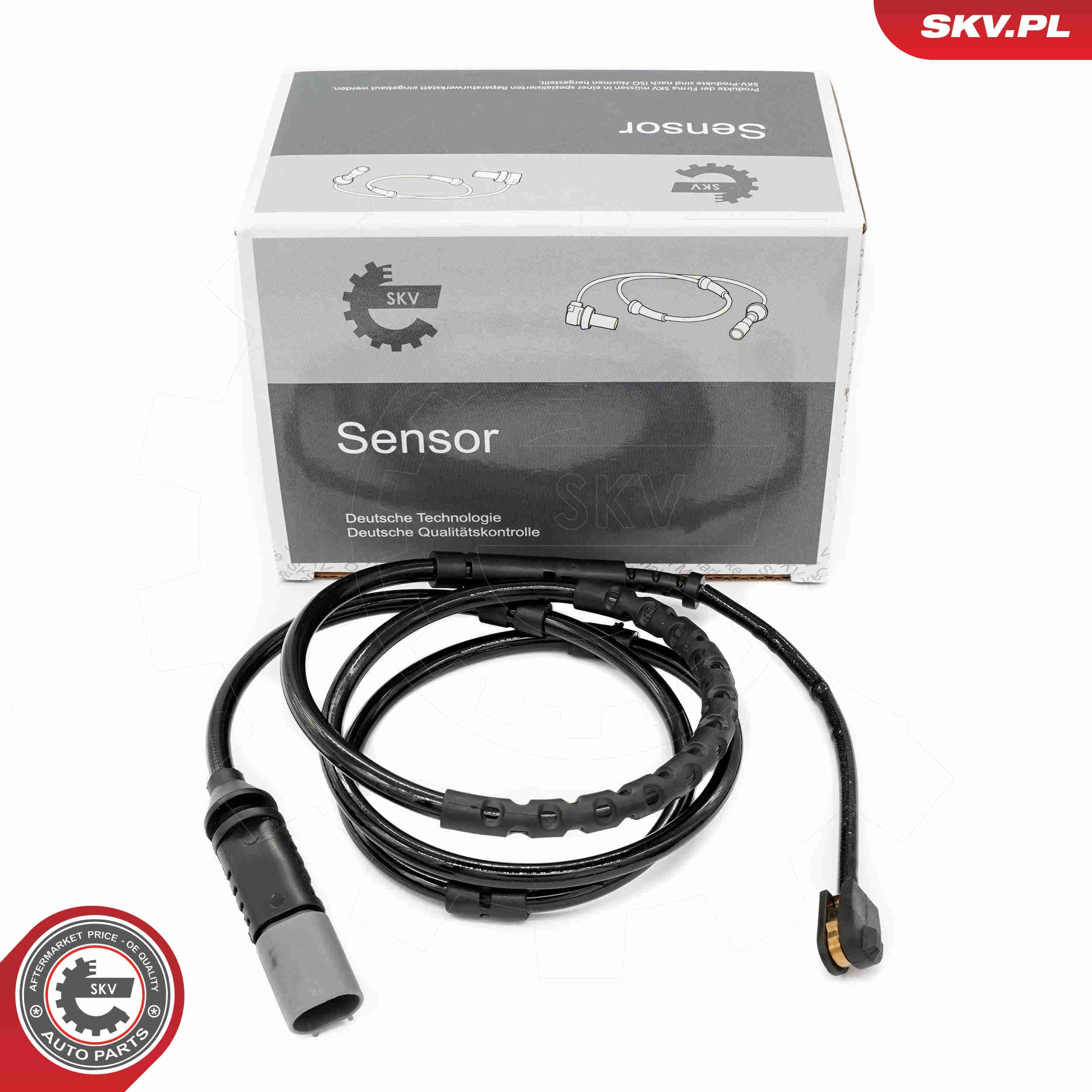 Image of Warning Contact, brake pad wear