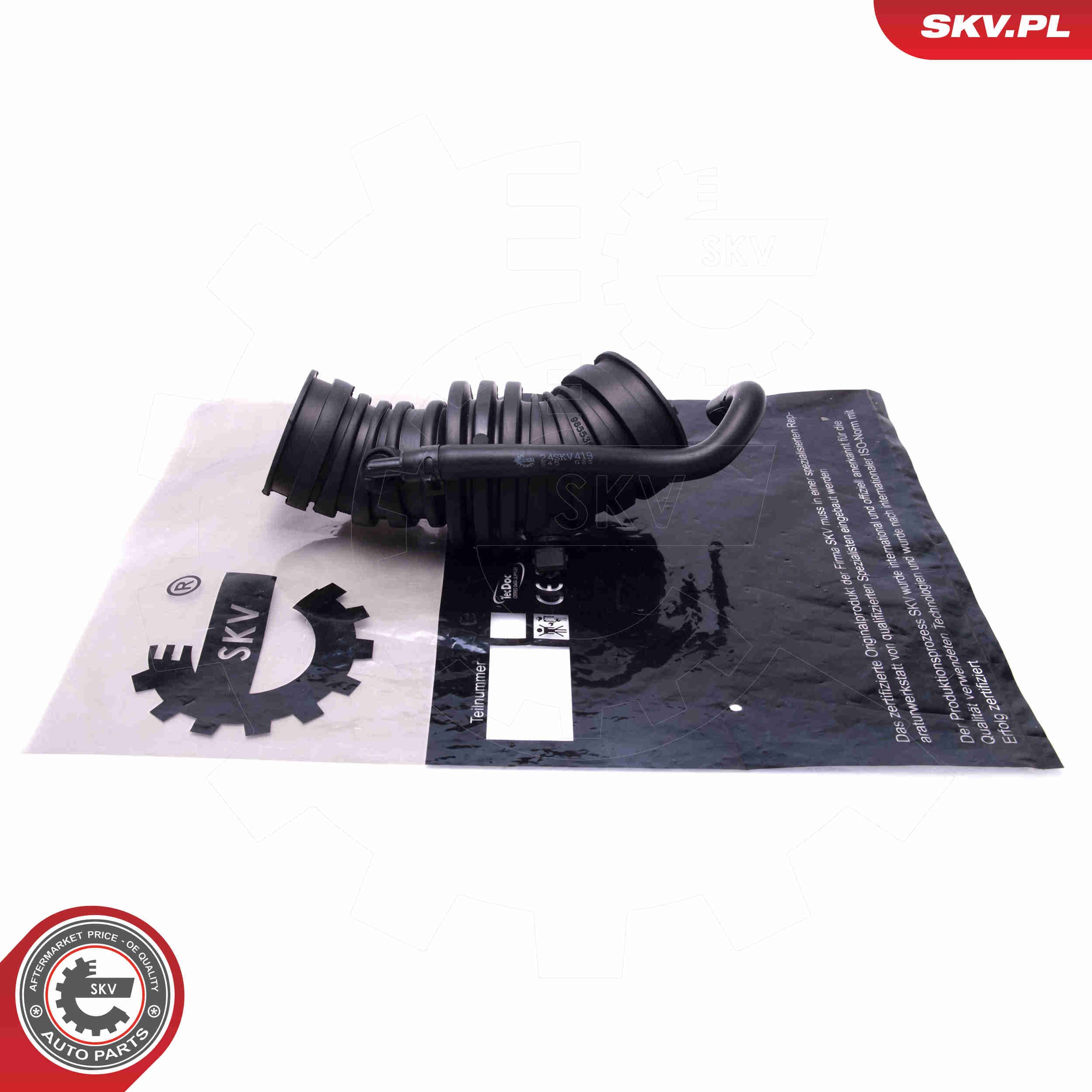 Image of Przewód ssący, filtr powietrza