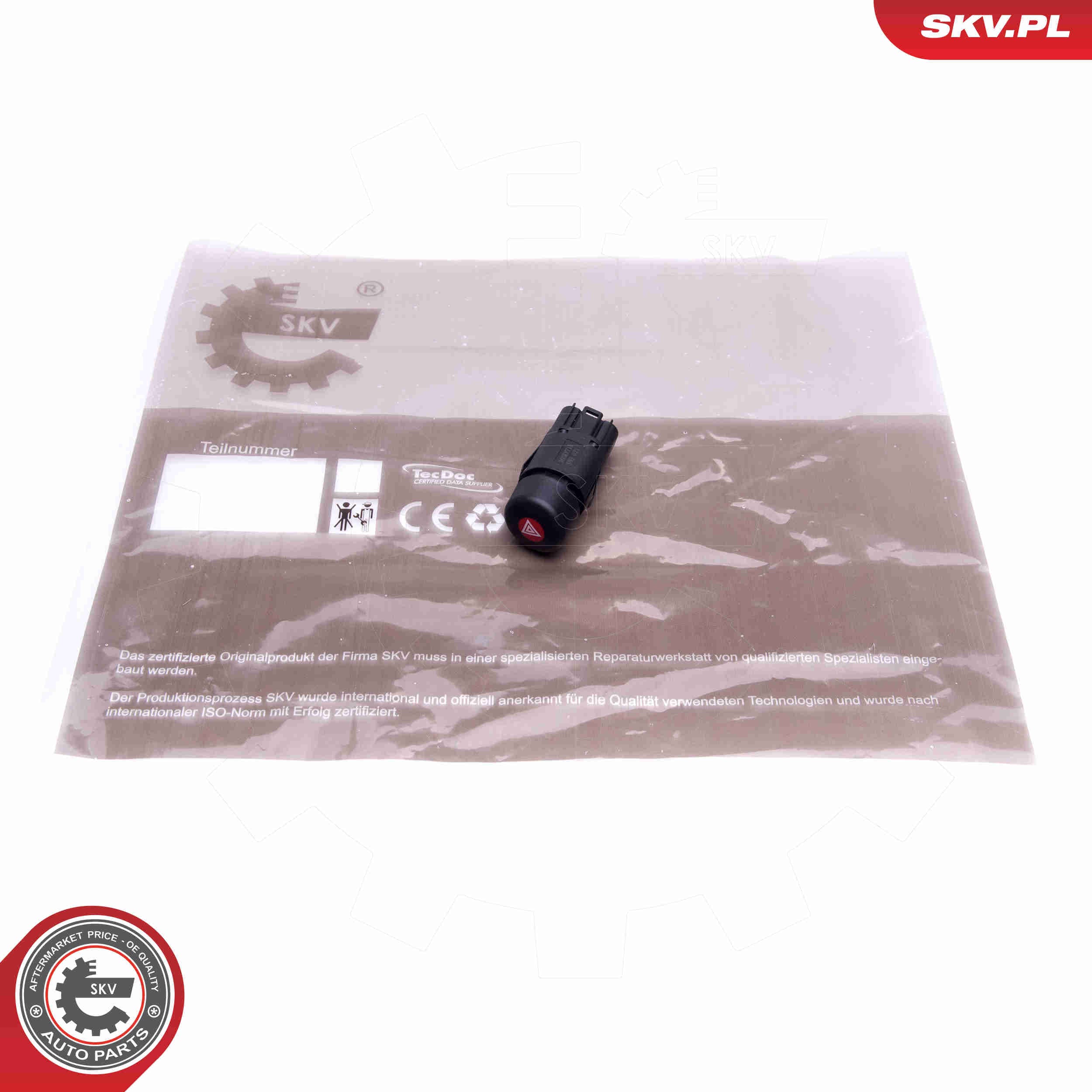 Image of Hazard Warning Light Switch