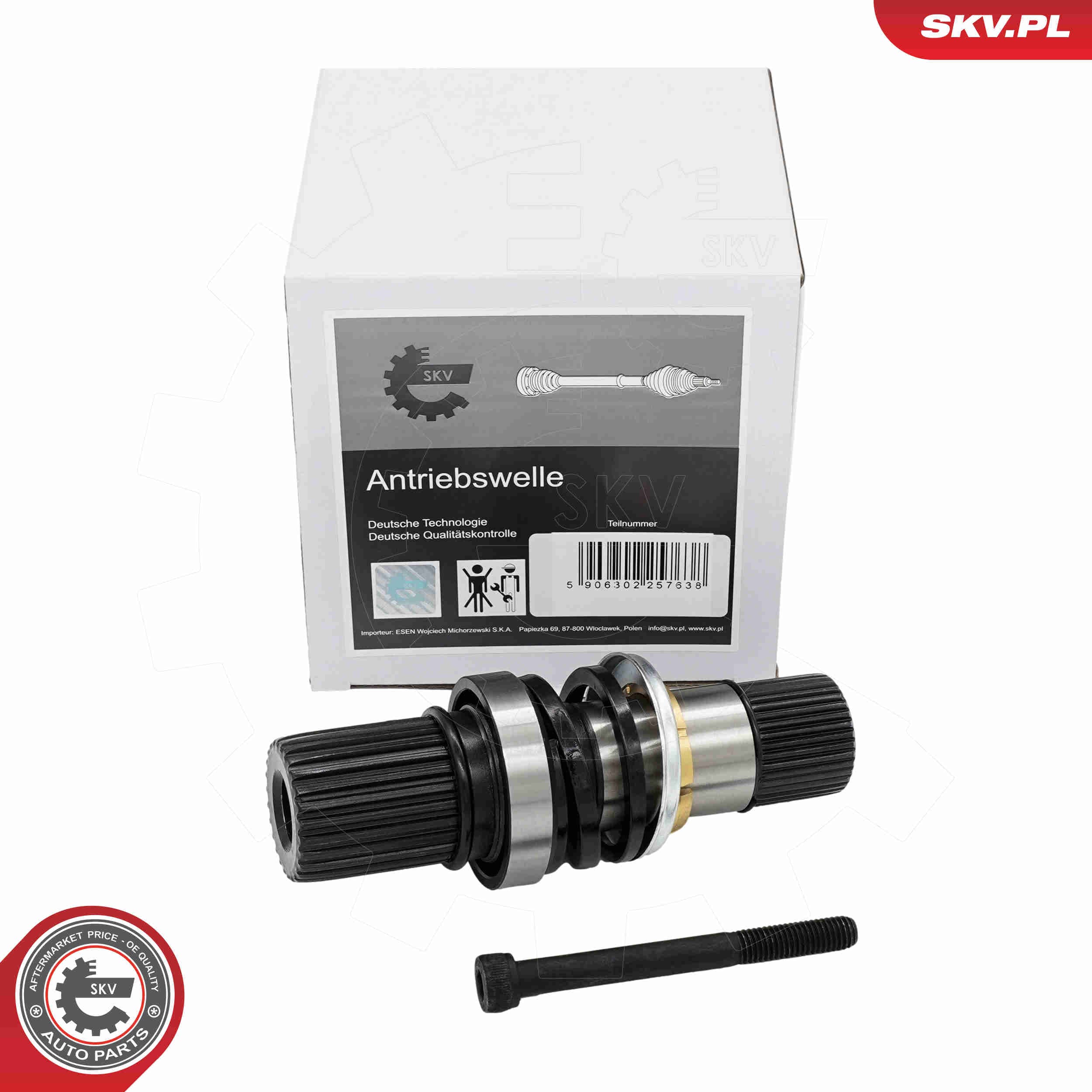 Image of Wałek wewnętrzny, mechanizm różnicowy