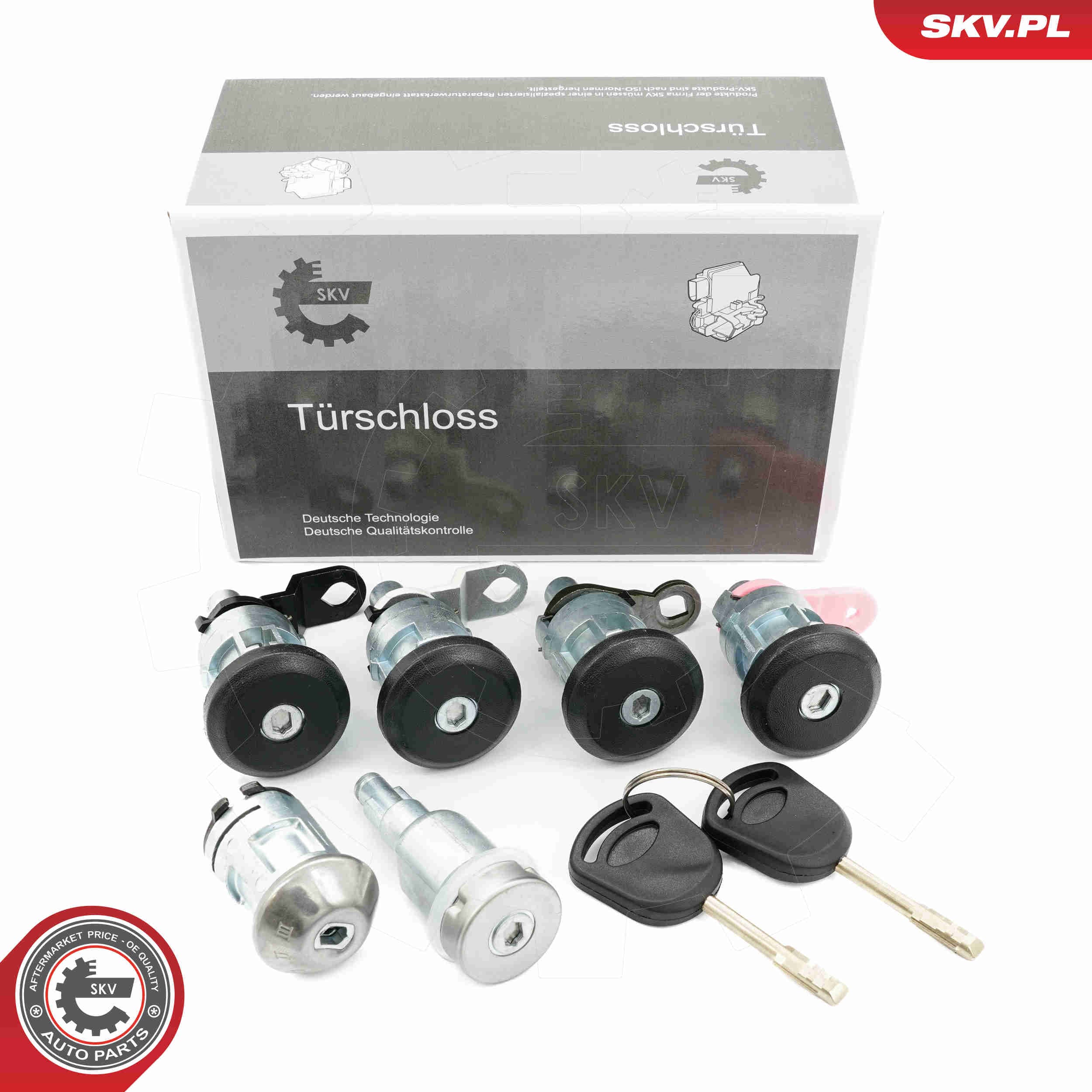 Image of Zestaw zamków, system zamykania