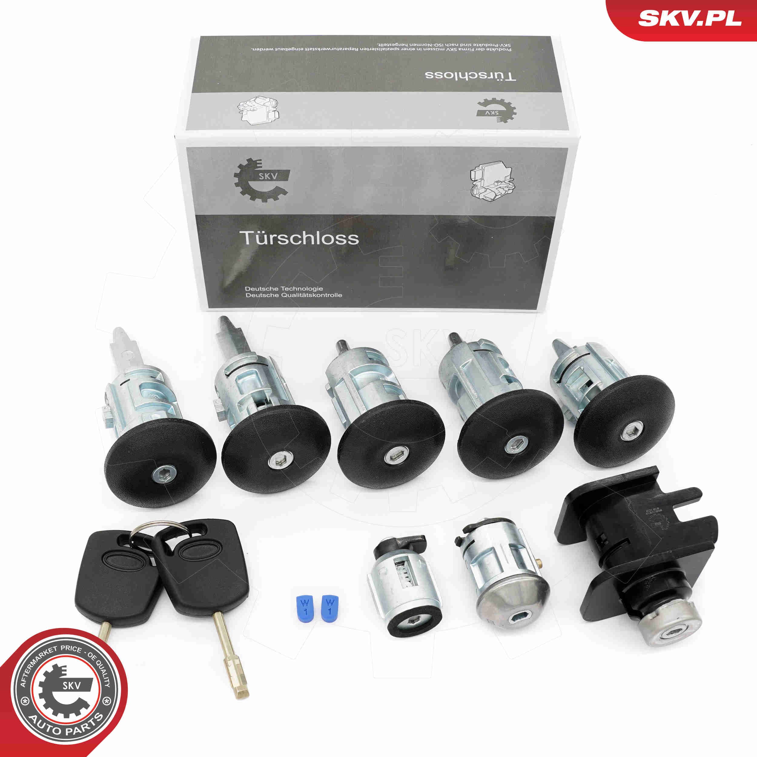 Image of Zestaw zamków, system zamykania