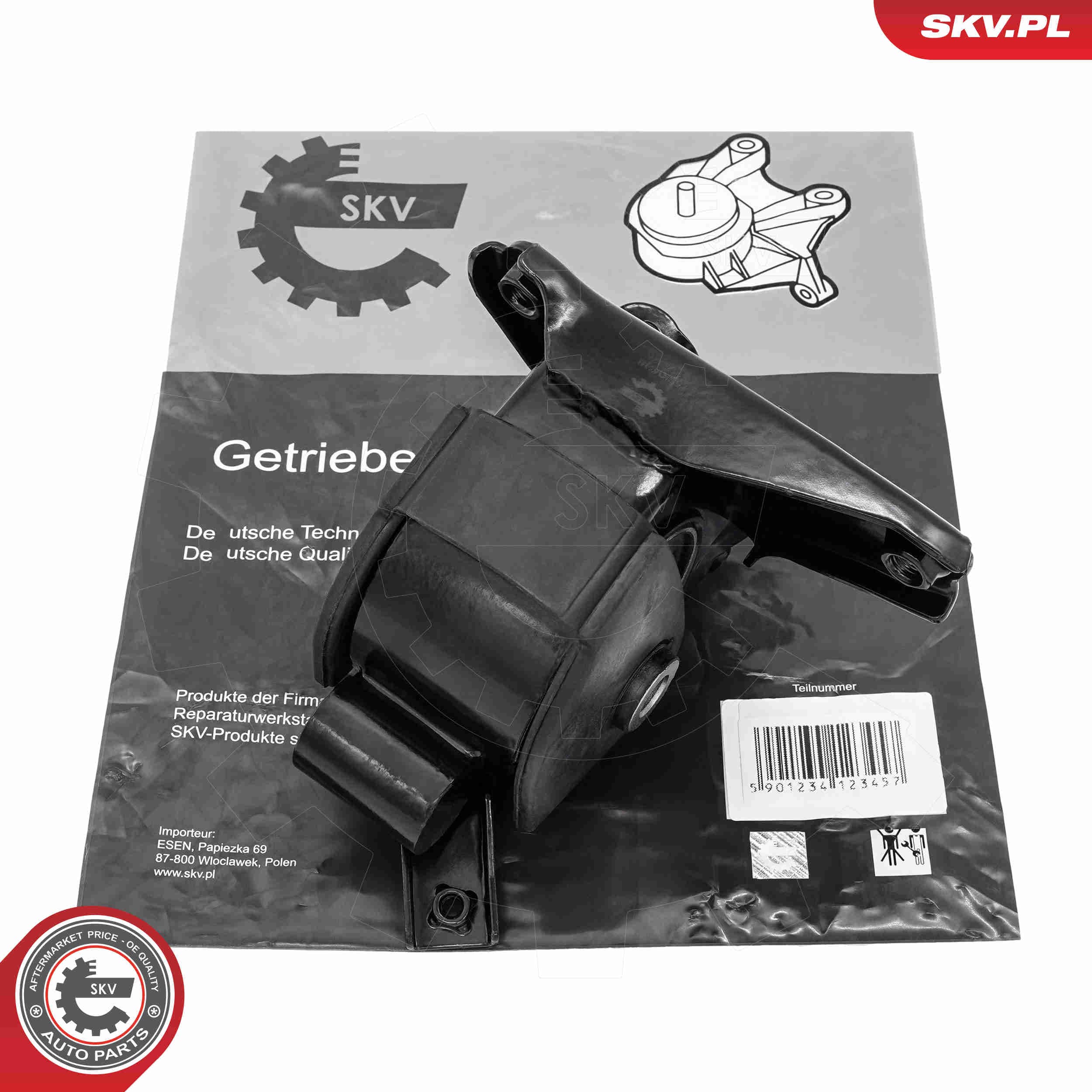 Image of Mounting, automatic transmission