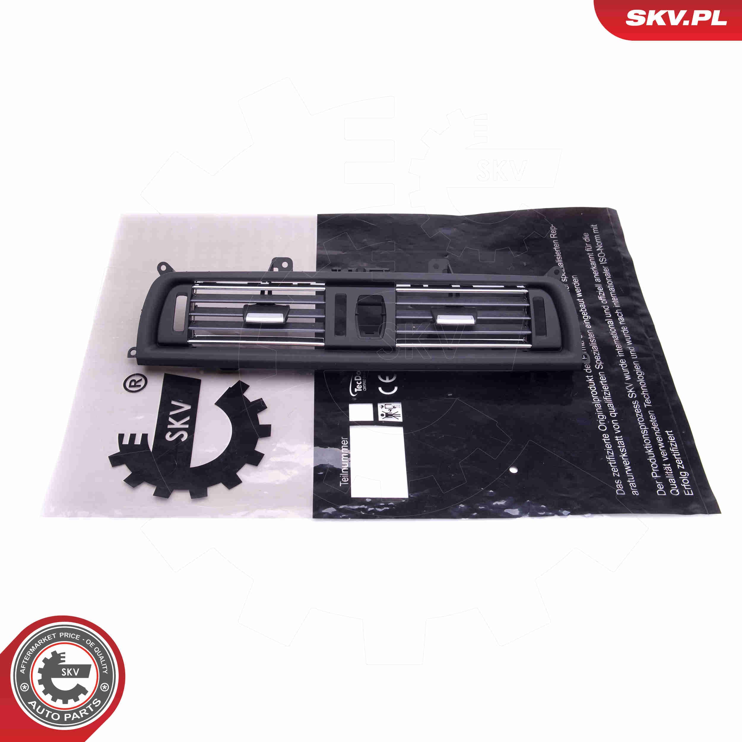 Image of Kratka nadmuchu powietrza, deska rozdzielcza