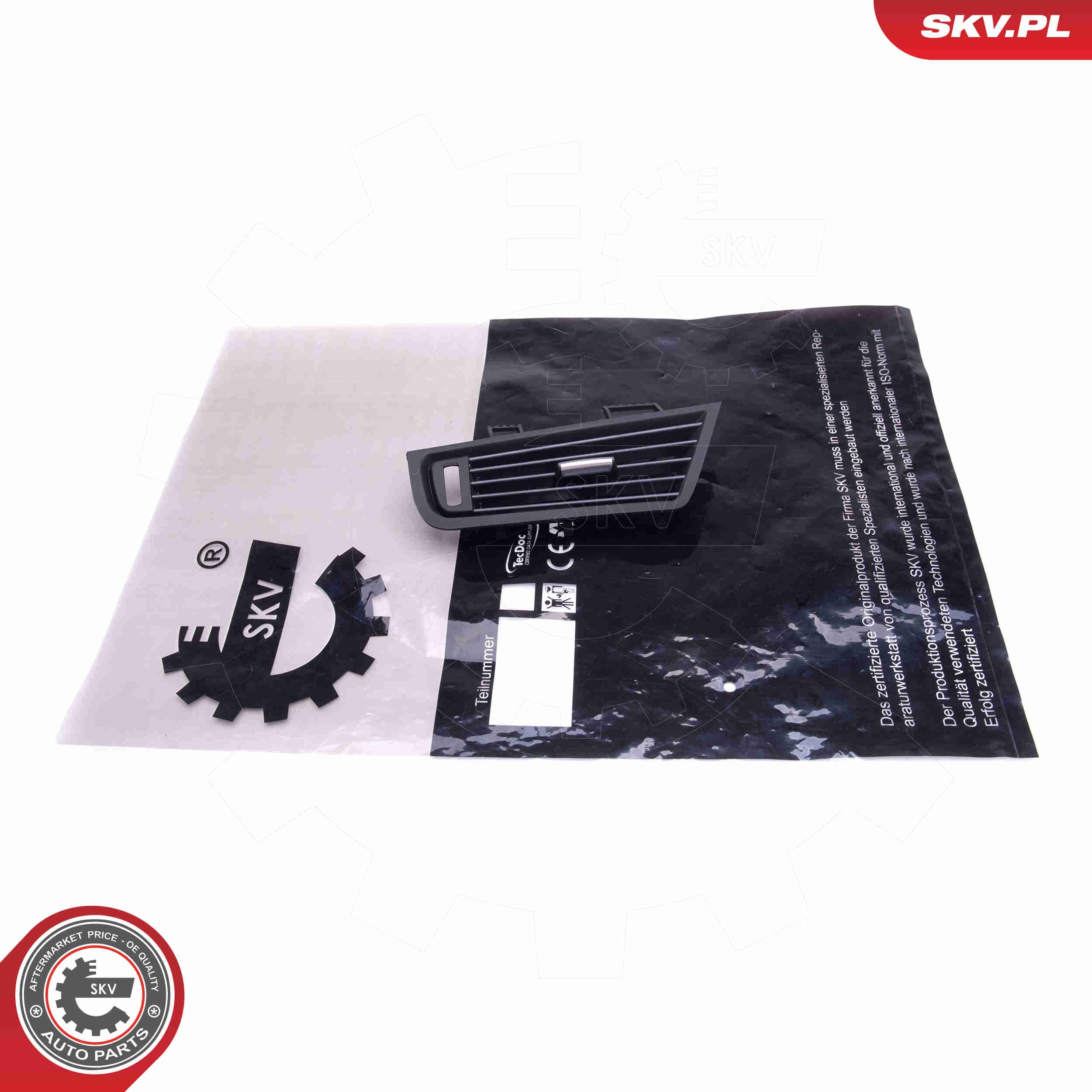 Image of Kratka nadmuchu powietrza, deska rozdzielcza