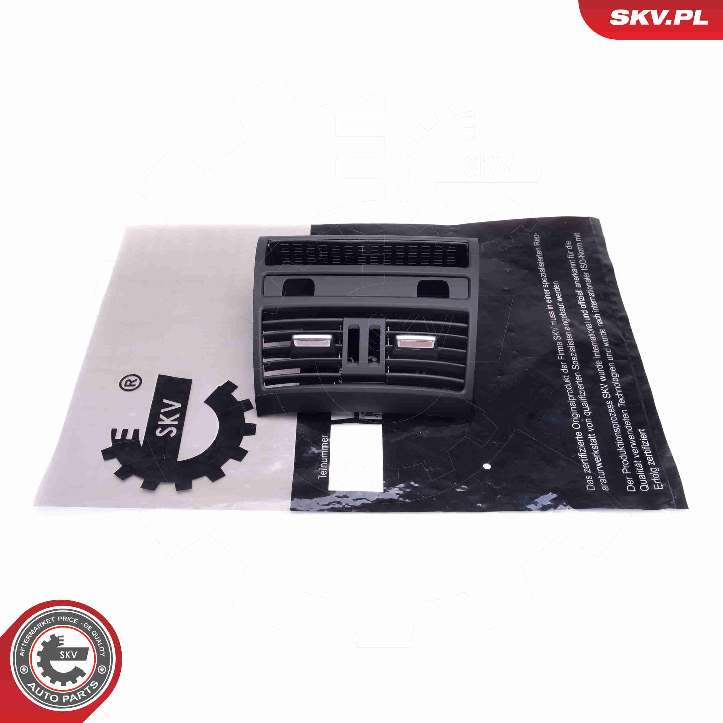 Image of Kratka nadmuchu powietrza, deska rozdzielcza