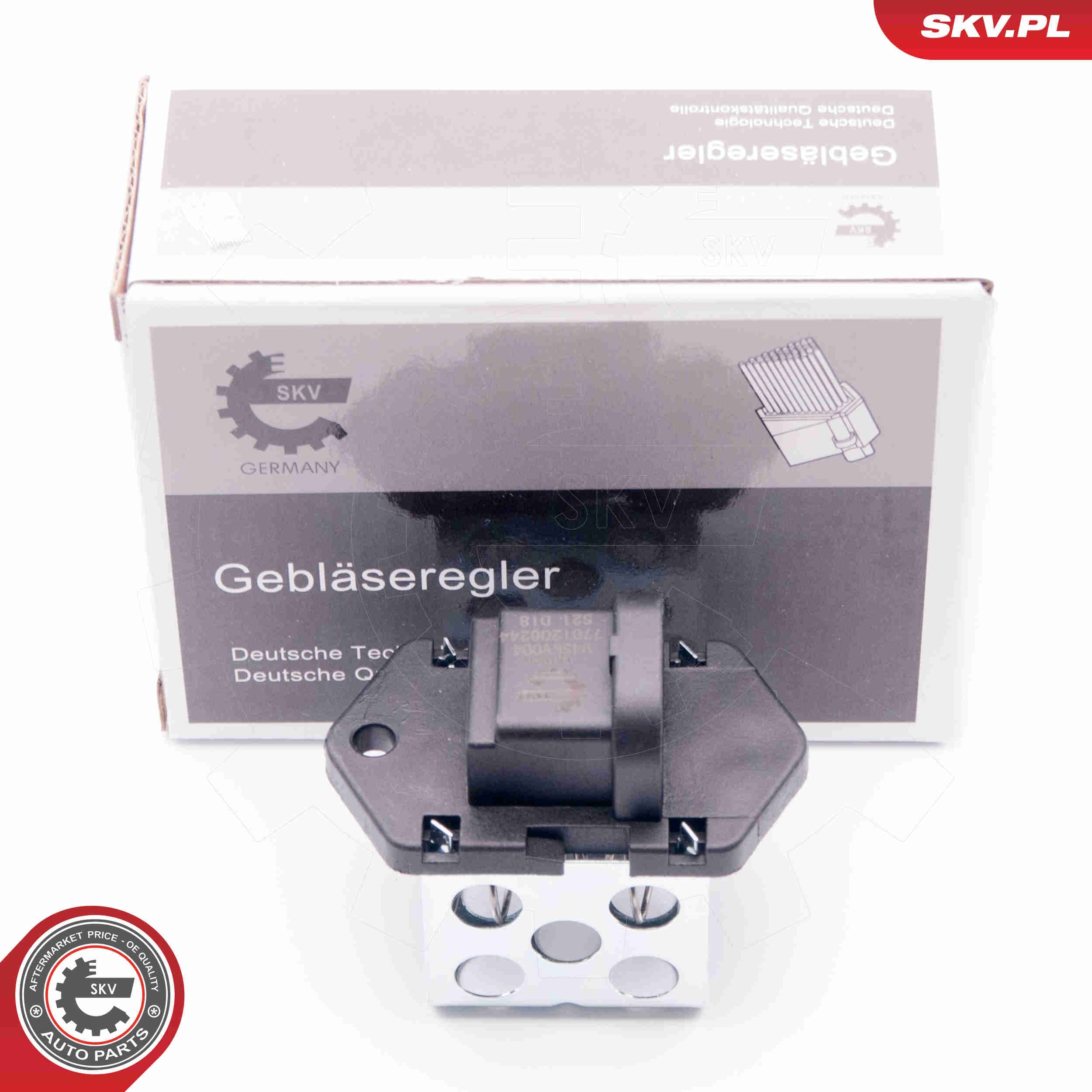 Image of Resistor, interior blower