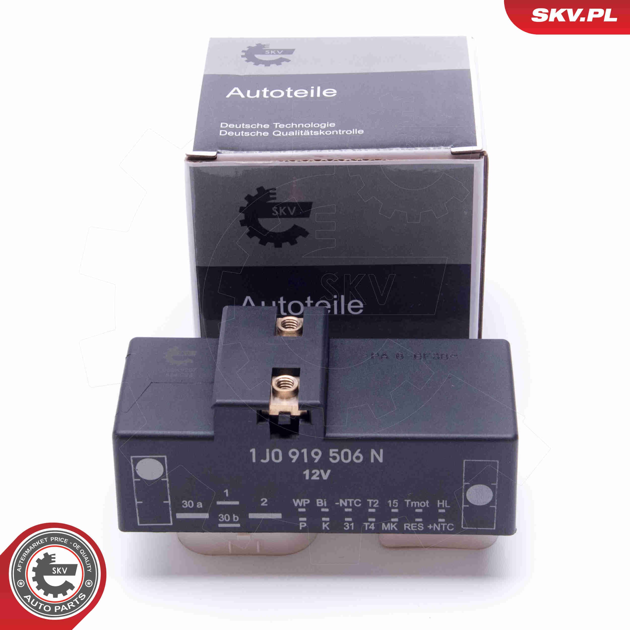 Image of Relay, radiator fan overrun