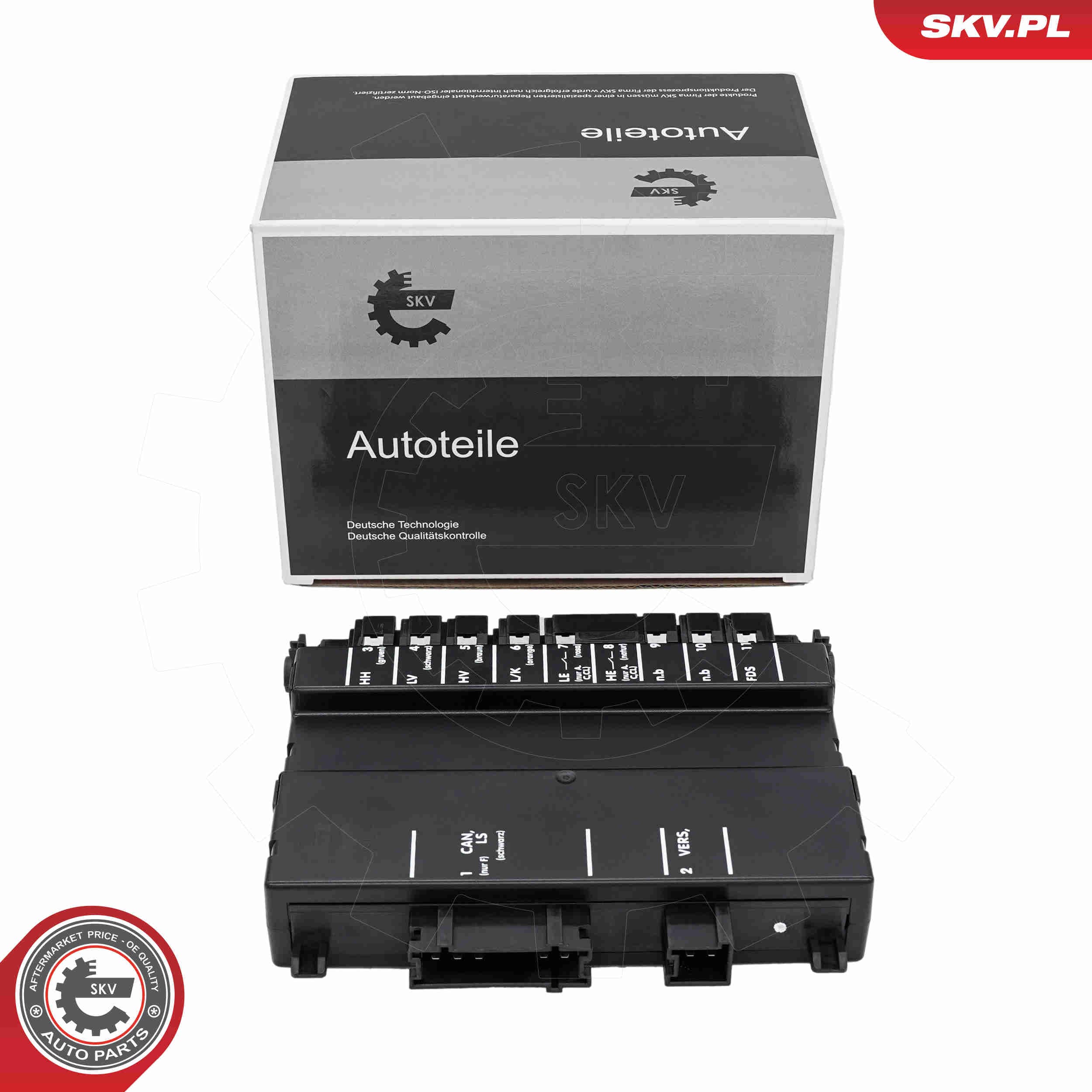 Image of Control Unit, seat adjustment