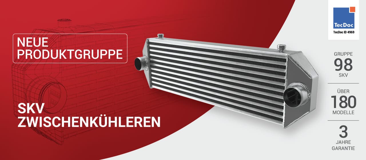 Neu im SKV-Sortiment: SKV Zwischenkühler