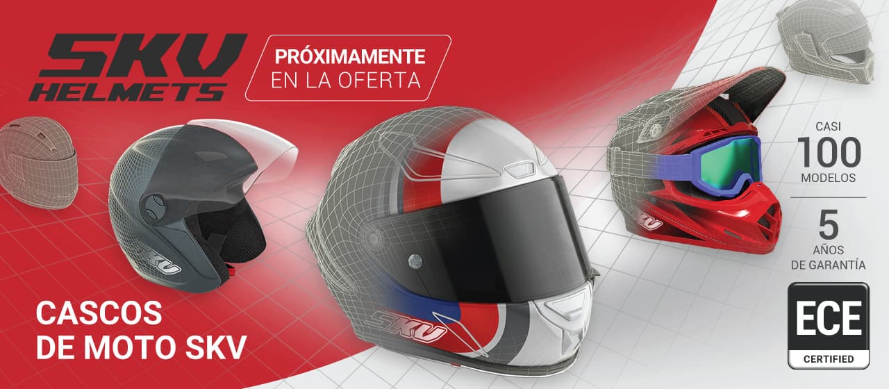 CASCOS DE MOTO SKV - PRÓXIMAMENTE EN LA OFERTA