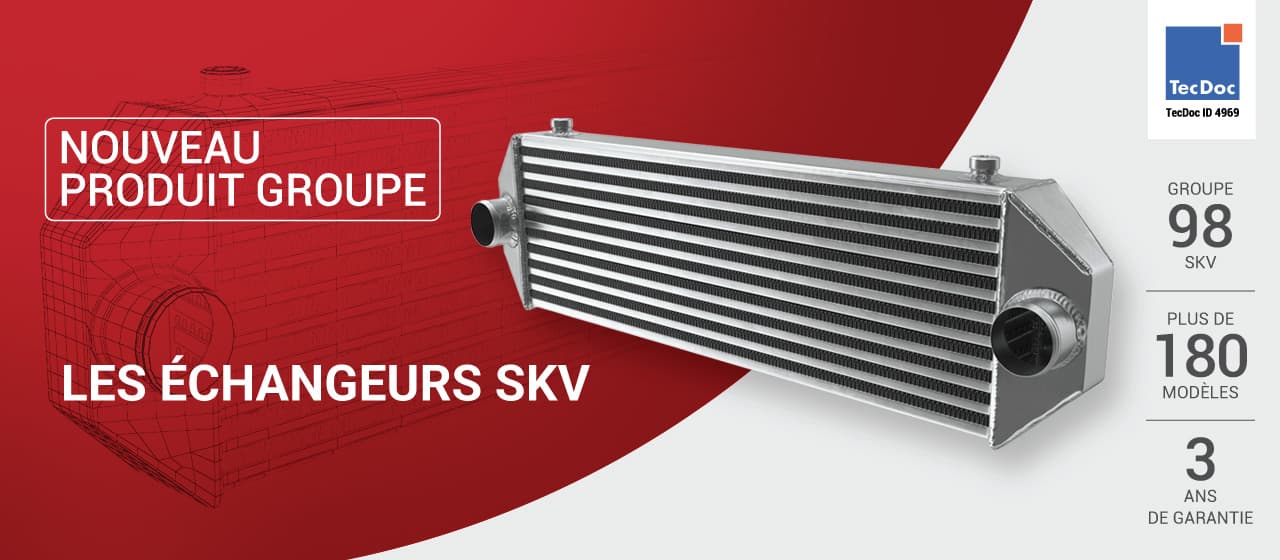 Nouveauté dans la gamme SKV : les échangeurs SKV