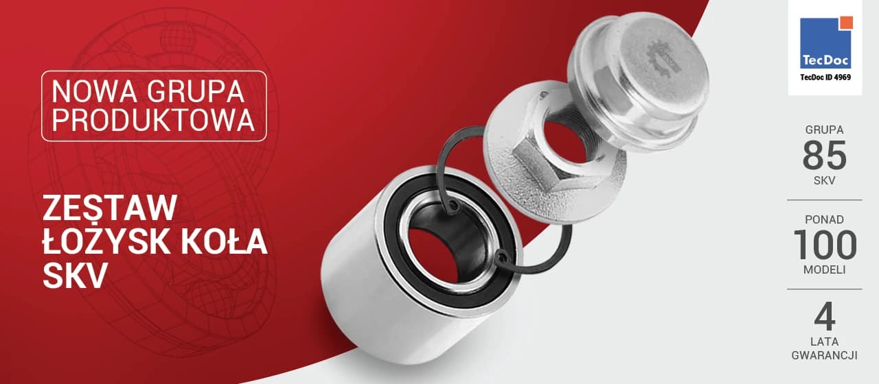 Nowość w ofercie SKV: Zestawy Łożysk Kół SKV