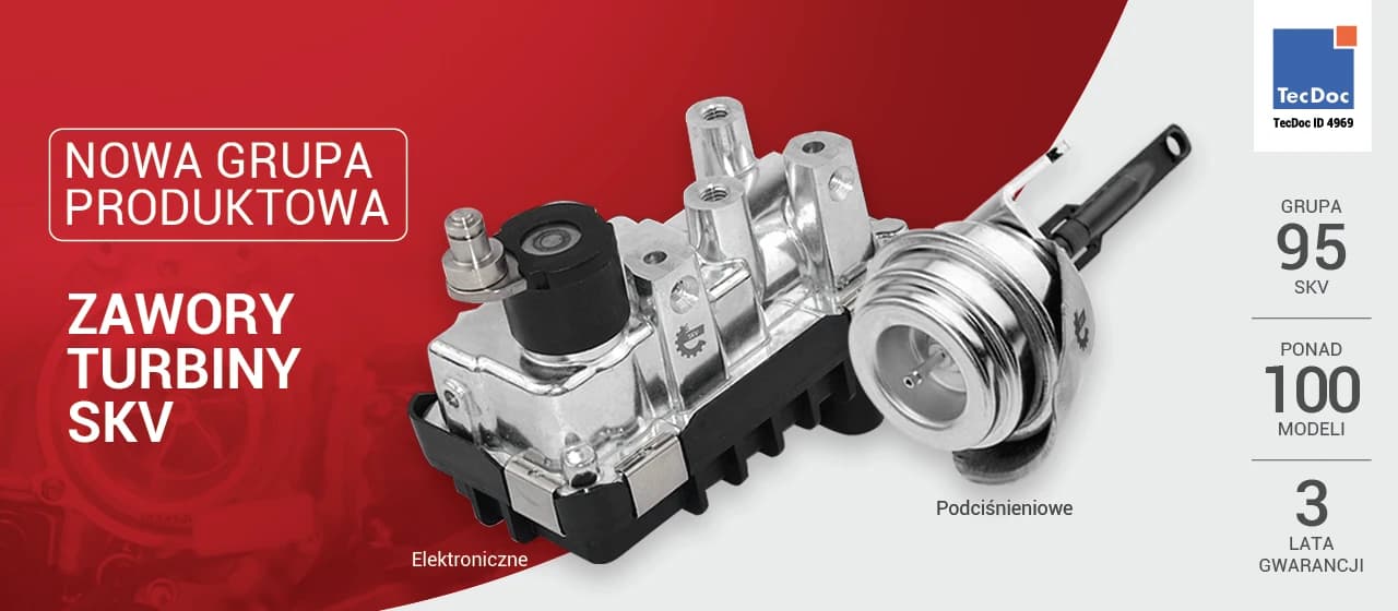 Nowość w ofercie SKV: Zawory Turbiny SKV